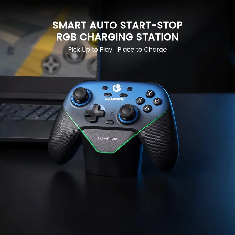 GameSir Super Nova controller with charging dock
