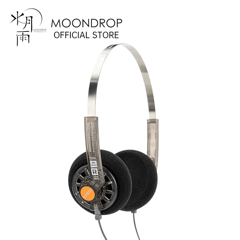MOONDROP Old Fashioned on-ear headphones with a metal headband